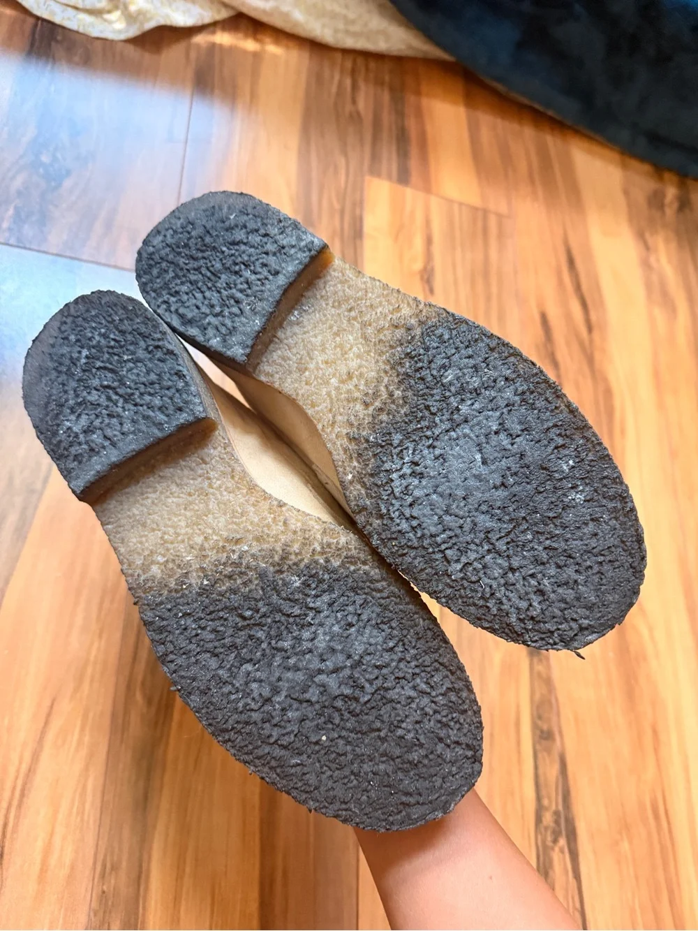Golden Goose Jerry Penny loafers in Ecru Suede